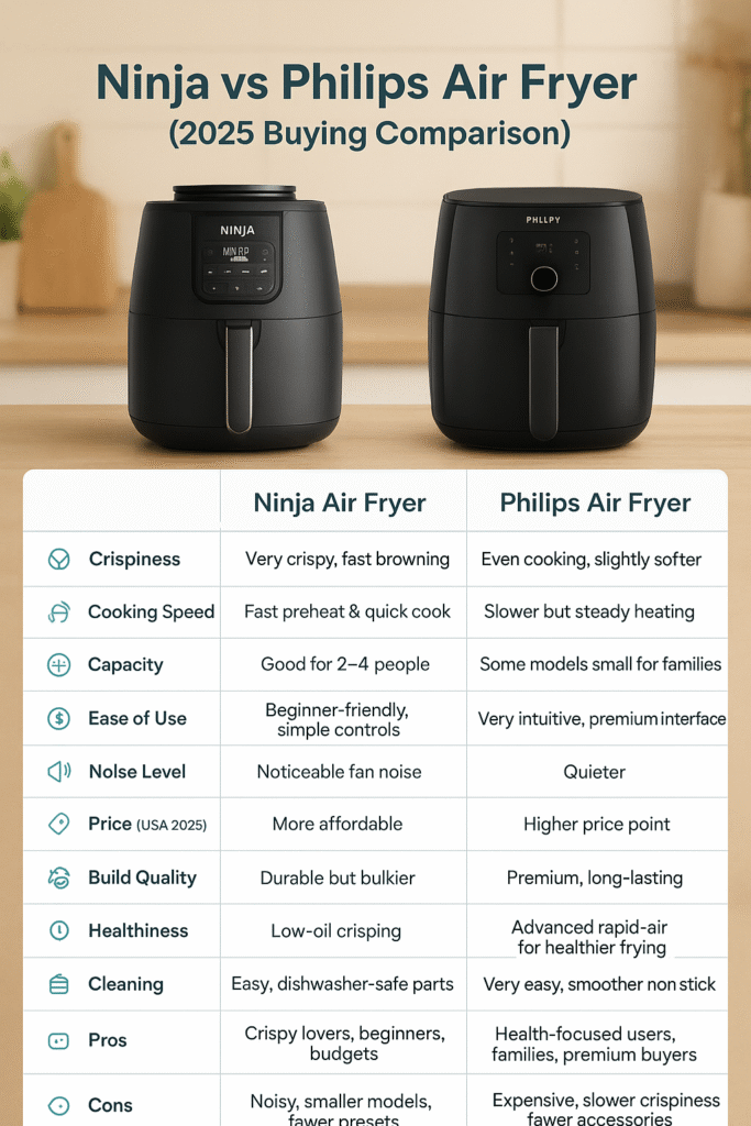 Ninja vs Philips — Pros & Cons Explained (2025 Review)