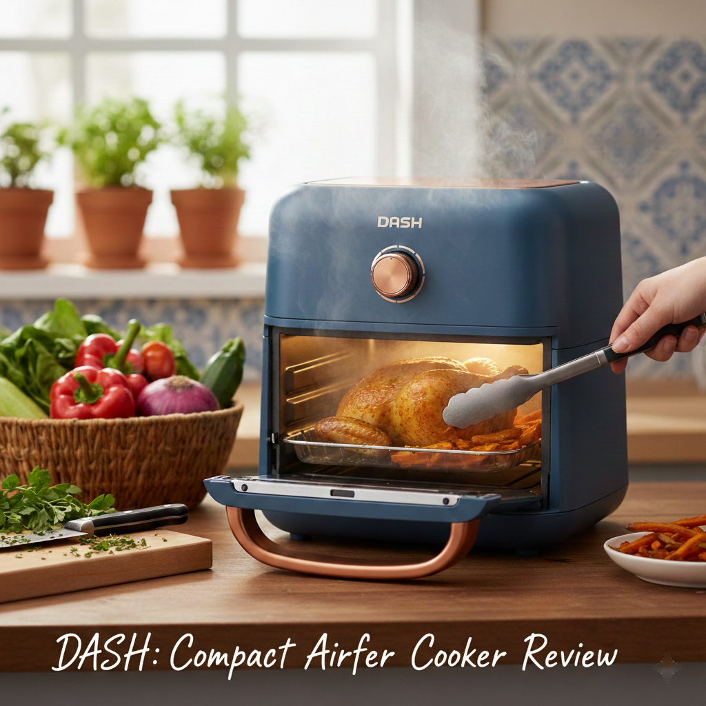 Is DASH Compact Air Fryer Oven Cooker Worth Buying?
