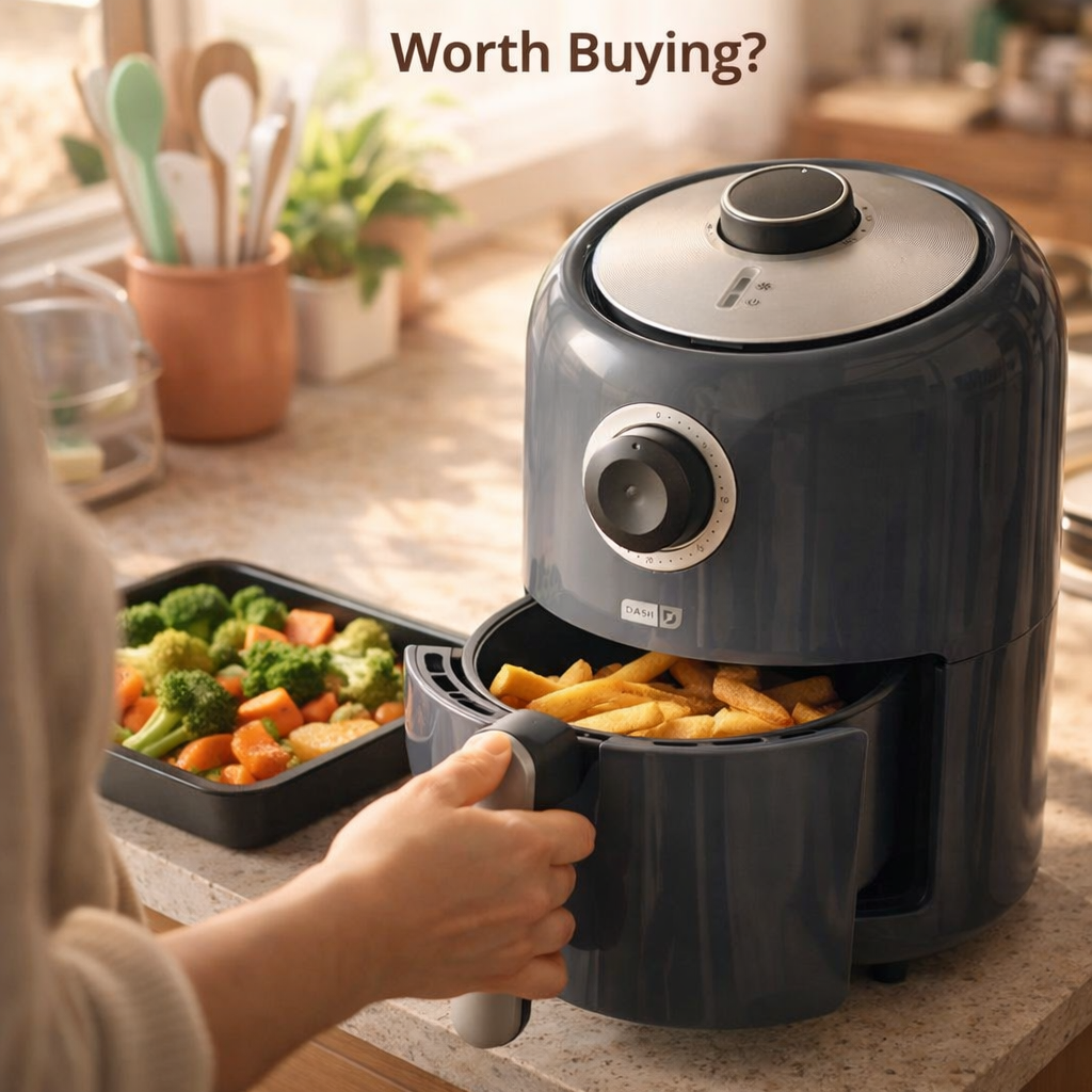DASH Compact Air Fryer Oven Cooker Review
