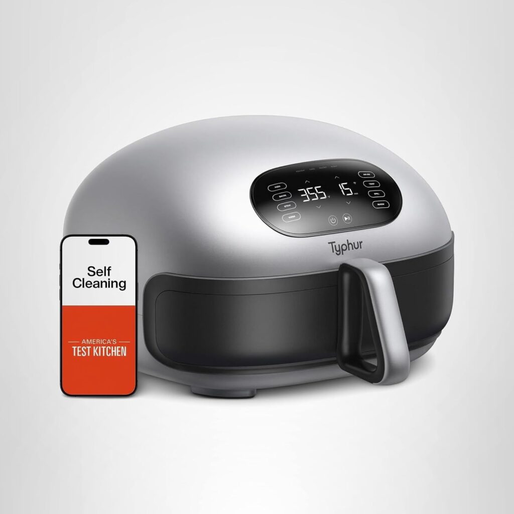 Typhur Dome 2 AI dual basket air fryer with smart cooking technology and dome-style airflow design