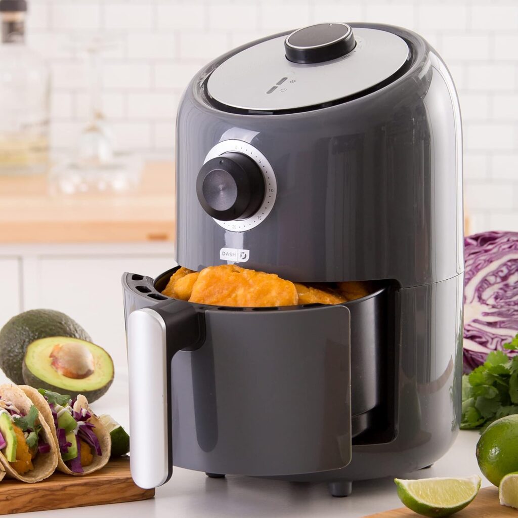 Dash compact 2 quart air fryer under $100 best small air fryer for small kitchen.