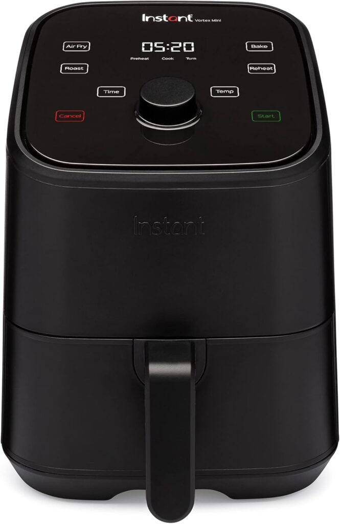 Instant Vortex Mini compact air fryer for small kitchen.