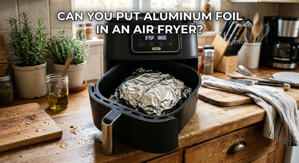 Can You Put Aluminum Foil in Air Fryer safely
