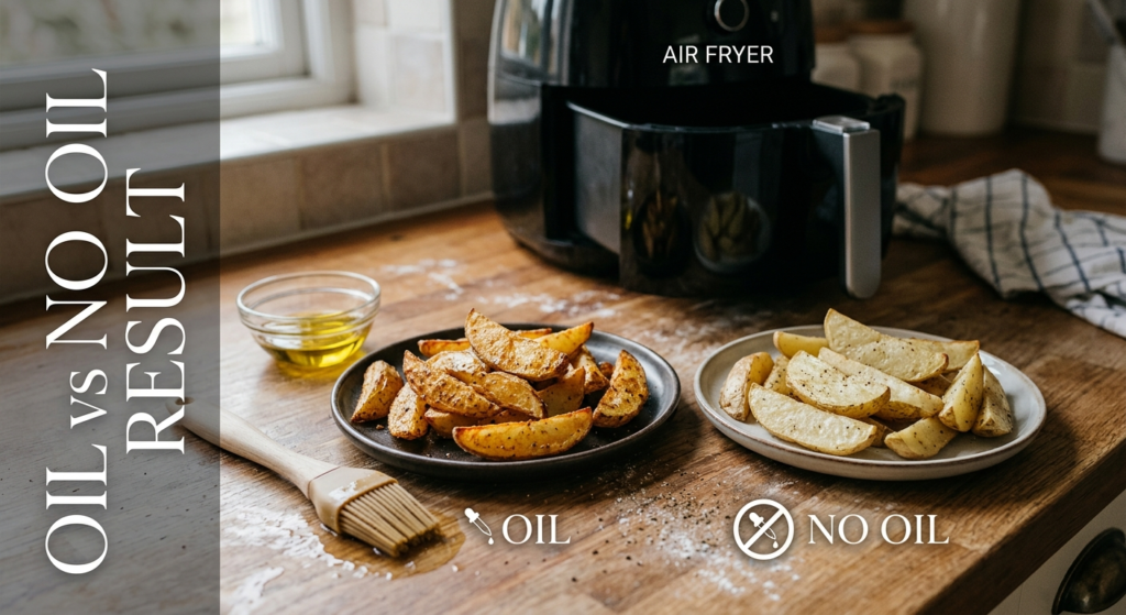do you need oil in philips air fryer crispy results comparison