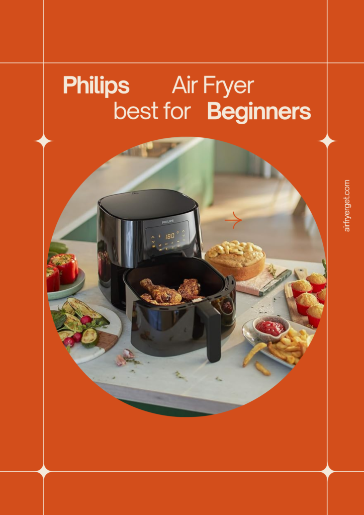 best Philips air fryer for beginners XL model with digital presets and large capacity