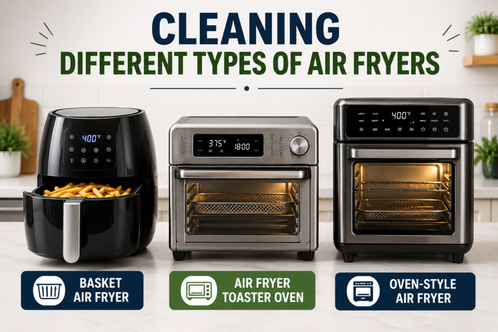 How to clean an airfryer oven toaster oven and basket free model