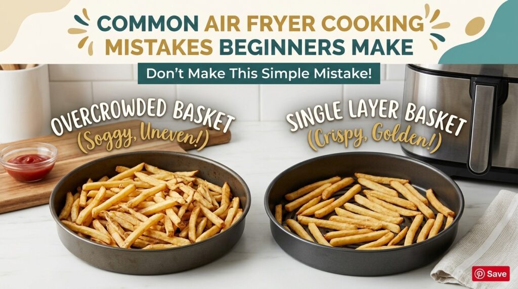 Common mistakes people make while using an air fryer