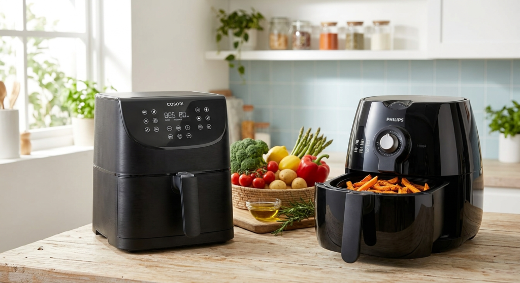 Philips air fryer cooking healthy low oil food