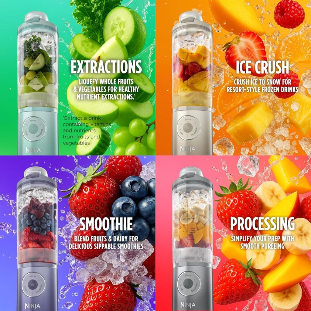 Ninja Blast portable blender BC151 for smoothies and protein shakes